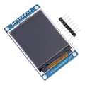Miniatyrbild 2 av 2: 1,8 tum TFT LCD-skärm 128RGB x 160 upplösning Seriell periferi-gränssnitt för Arduino