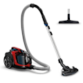 Miniatyrbild 5 av 6: PHILIPS FC9729 / 09 PowerPro Expert väskfria dammsugare med kapsel - 650W - 76 dB - A - Röd