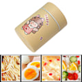 Miniatyrbild 6 av 8: 125ml Isolerad Matbehållare Cartoon Cute Portable Mini