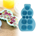 Miniatyrbild 6 av 8: DIY Silikon Isbricka Frys Puddingform Chokladform