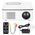 Miniatyrbild 2 av 8: Mini Projektor Portabel 1080P LED Hemmabio för Hem- och Utomhusunderhållning 100‑240VUS-kontakt