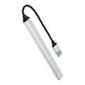 Miniatyrbild 8 av 8: Aluminium Multifunktionell Usb3.0 Hub, Portabel Ultratunn Design, 6 Usb5.0 Portar + 1 Usb3.0 Port, Kompatibilitet Säkerställer Problemfri Anslutning För