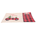 Miniatyrbild 4 av 8: Cartoon Placemat Linnedukning Mat Jul Dekorationer