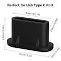 Miniatyrbild 7 av 7: USB-C Dammskydd – 10-pack för att skydda dina enheter