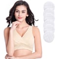 Miniatyrbild 1 av 6: Maternity Underwear Vest-style No underwire cross lactation Bra