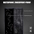 Miniatyrbild 6 av 8: Samsung Note 10 Plus Privacy FullFrame Härdat glas 0.26mm 3D 9H Transparent