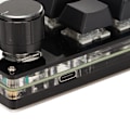 Miniatyrbild 3 av 8: Mycket Använt Mekaniskt Tangentbord, Minnesfunktion med Inställbar Vred, RGB-Bakgrundsbelyst 12 Tangenter för Portabel Gaming (Blå)