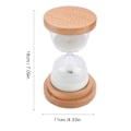 Miniatyrbild 4 av 8: 2 i 1  Nyhet 15Minuters Timglas Sand Timer LED Nattlampa