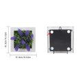 Miniatyrbild 1 av 7: 3D Stereo Vägg Hängande Simulering Växt Fotoram Blomma