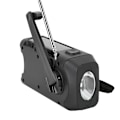 Miniatyrbild 6 av 8: Soldriven AM/FM/WB Radio Handvev Multifunktionell LED-ficklampa SOS-larm JP-frekvens