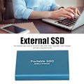Miniatyrbild 6 av 8: Extern SSD Tålig Slitstark USB3.1 Överföring Kompakt Portabel Bekväm Praktisk Enhet för Win10 för IOS Blå 4TB