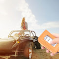 Miniatyrbild 4 av 5: General Motors Keybox Läder Bil Smart Keybox Fjärrkontroll