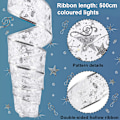 Miniatyrbild 2 av 5: LED Glow Ribbon String Lights Christmas Decorations for Home