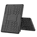 Miniatyrbild 3 av 5: iPad 10.2 2019/2020/2021 Skal Rugged Kickstand Armor Svart Black Svart