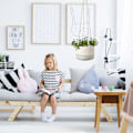 Miniatyrbild 6 av 8: Hängande växtkrukehållare flätad växtkorg inomhus blomkruka