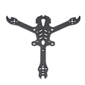 Miniatyrbild 5 av 8: CNC Kolfiberdrönarram, Högkvalitativ Quadcopter-struktur för FPV-racing, Lättviktsdesign Säkerställer Hållbarhet Och Estetiskt Tilltalande I