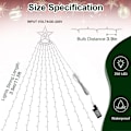 Miniatyrbild 2 av 5: Christmas Decorations  Star String Lights Christmas Star Tree