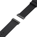 Miniatyrbild 3 av 3: Canvasarmband Fitbit Versa 4/Sense 2 Svart
