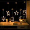 Miniatyrbild 3 av 4: Fensterbild Weihnachtsbaum 35 LED - Fensterdeko mit Timer -