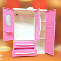 Miniatyrbild 5 av 8: Dockhuskläder Organizer Mini Princess Möbler Garderob