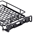 Miniatyrbild 1 av 2: Takräcke i aluminiumlegering, solid konstruktion för 1/16, 1/10 & 1/8 Rc Crawler Rally 4Wd Tamiya Cc01 Cr01 D90 Axial Scx10, korrosionsbeständig