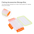 Miniatyrbild 7 av 8: Fiskeaccessoarorganisatör, Vattentät och Slitstark, Smart Avdelningssystem, Transparent Lock för Snabb Identifiering, Multifunktionell Förvaring för Bete,
