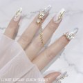 Miniatyrbild 4 av 7: 12 st 3D nagelberlocker dingla nagelrhinestone glas nagelkristaller