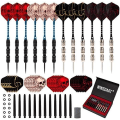 Miniatyrbild 2 av 8: Grams Metallspets Dart Set, Darts Metallspets Set, Metallpilar för