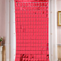 Miniatyrbild 3 av 5: 2Pcs Square Foil Fringe Backdrop Curtain Tinsel Curtain