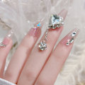 Miniatyrbild 4 av 6: 12 st 3D nagelberlocker dingla nagel strass nagelkristaller legering