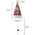 Miniatyrbild 2 av 5: Christmas Pet Hat Snowflake Plaid Pet Dog Cat Hat