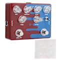 Miniatyrbild 2 av 8: Distortion Delay Gitarr Effektpedal Digital med 3 Lägen CP‑68 DC9V Musiktillbehör