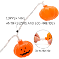 Miniatyrbild 7 av 8: Halloween Decor Pumpkin String Lights, Solar String Light,6m 30