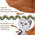 Miniatyrbild 5 av 5: Husdjursjul Älg Klä upp Vinter Jul Sjal Husdjurskläder