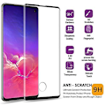 Miniatyrbild 2 av 6: 4 st  heltäckande plexiglas för Samsung s10 plus Transparent