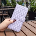 Miniatyrbild 5 av 6: Samsung Galaxy A23 5G Fodral Diamond Läder Lila
