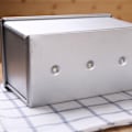 Miniatyrbild 5 av 8: Non Stick Brödform Kök Toastform med Lock Brödbakning