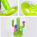 Miniatyrbild 3 av 5: Inflatable Cactus Ring Toss Game Set Target Toss Floating