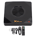 Miniatyrbild 2 av 8: X99 Mini TV-box 6K Hög Definition H6 Schema Dubbel Frekvens WIFI USB3.0 för Android 9.0 100-240V 4 + 64 Amerikansk Kontakt