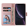 Miniatyrbild 6 av 7: iPhone XR Trendigt Plånboksfodral Sparkle 4-FACK Rosa