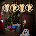 Miniatyrbild 4 av 5: Christmas Lights Decor Hanging Fairy Lights Battery Operated