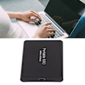 Miniatyrbild 7 av 8: Extern SSD Tålig Slitstark USB3.1 Överföring Kompakt Portabel Bekväm Praktisk Enhet för Win10 för IOS Svart 4TB