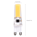 Miniatyrbild 4 av 8: 5 st G9 COB2508 LED-lampor AC 220V Dimbar lampa Hög