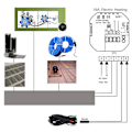 Miniatyrbild 3 av 4: Smart Termostat med NTC-sensor för pålitlig temperaturövervakning