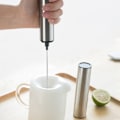 Miniatyrbild 2 av 8: Chef's Secret, Mjölkskummare i rostfritt stål för felfria texturer, oöverträffad hållbarhet för varaktig prestanda i ditt hemmakök