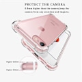 Miniatyrbild 3 av 7: iPhone 8 Stöttåligt Skal med Förstärkta Hörn Transparent