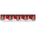 Miniatyrbild 6 av 8: Christmas Table Runner, Christmas Snowflake Elk Rustic Table