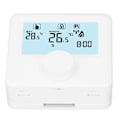 Miniatyrbild 3 av 8: Digital Temperaturregulator LCD-Display Programmerbar Termostat för Panna Vit 30‑230VDC