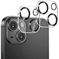 Miniatyrbild 1 av 7: [2-Pack] iPhone 15 Kameraskydd – Enkel Applicering