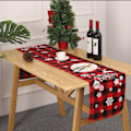 Miniatyrbild 3 av 5: Christmas Table Runner Burlap Rustic Christmas Runner for Table